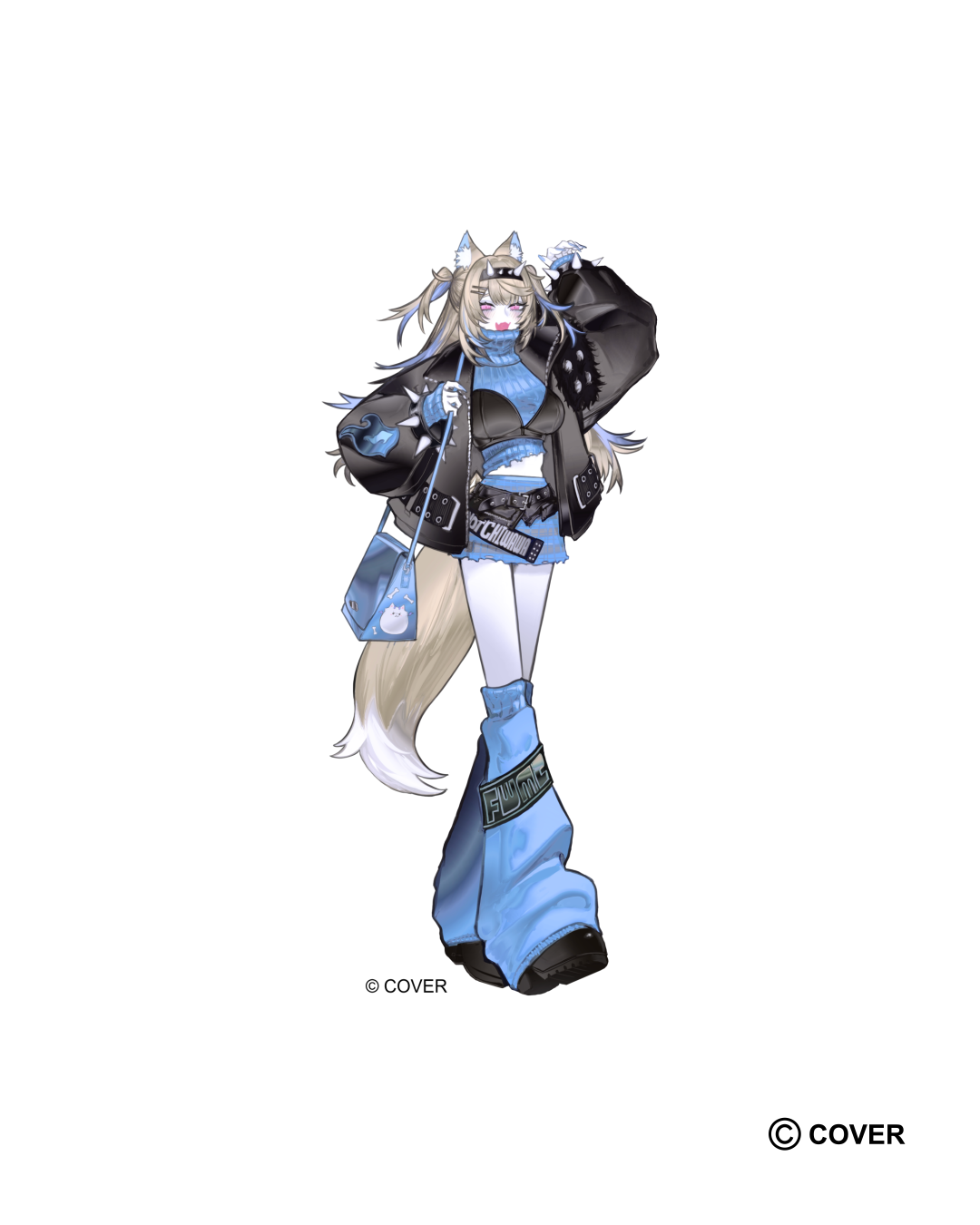 Fuwawa Abyssgard Fullbody Sticker