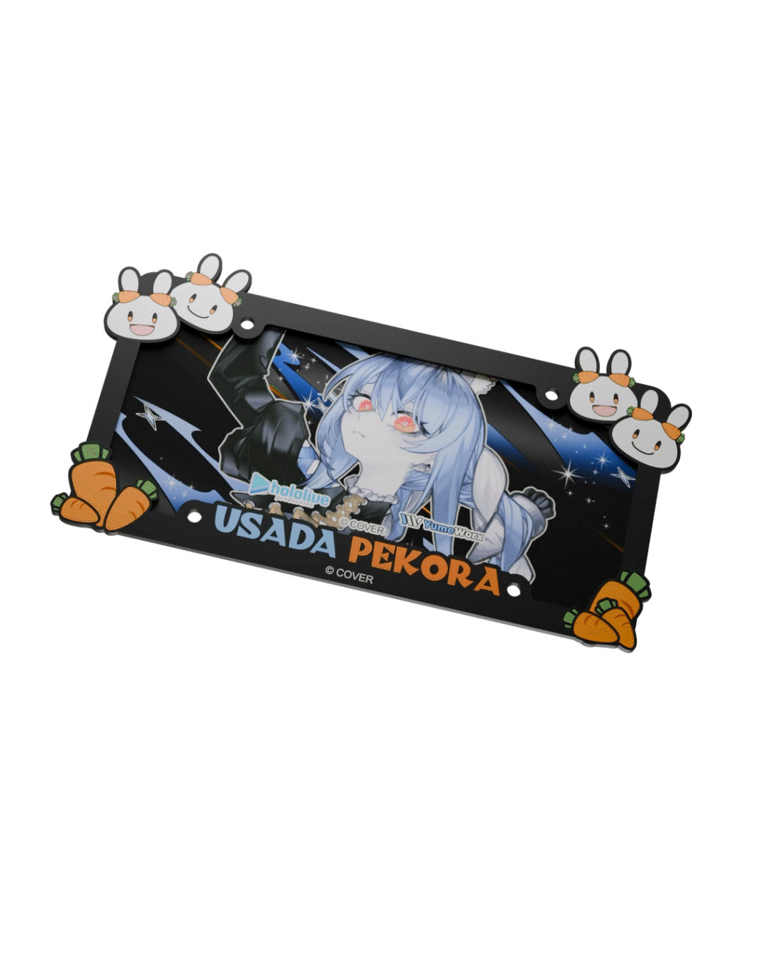 Usada Pekora License Plate Frames