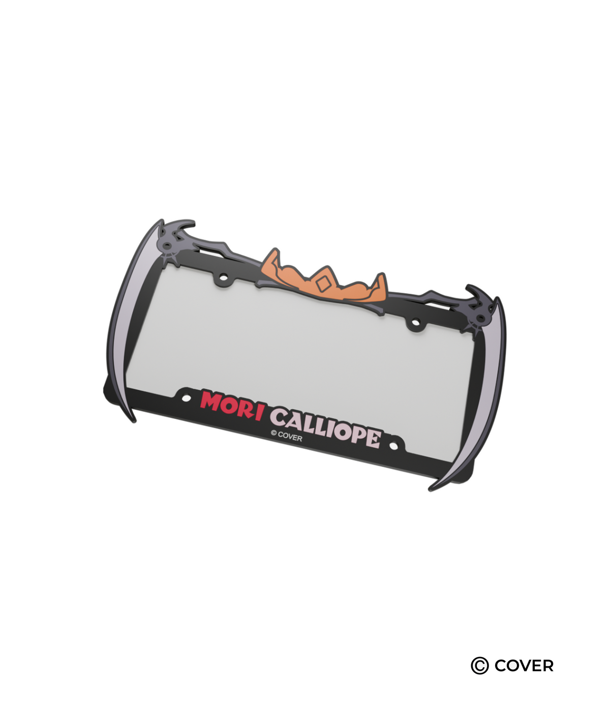 Mori Calliope License Plate Frame
