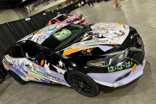 Car Wrap Designs Inspired by MegaCon’s Anime Lineup