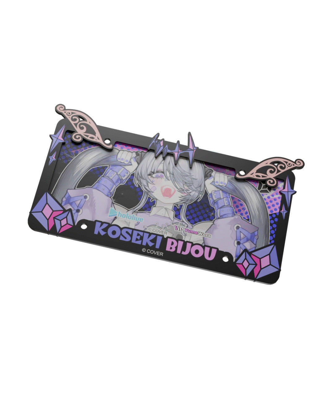 Koseki Bijou License Plate Frames