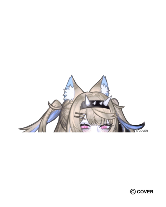 Fuwawa Abyssgard Peek Sticker