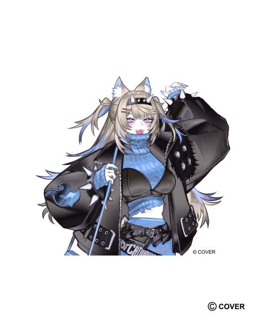 Fuwawa Abyssgard Half Body Sticker