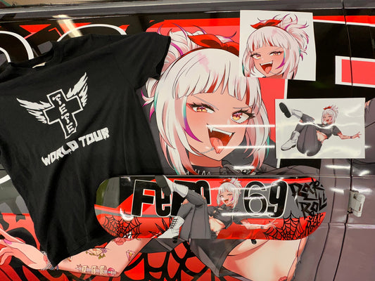 FeFe Girl Sticker Front