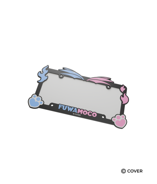 Fuwawa & Mococo Abyssgard License Plate Frame