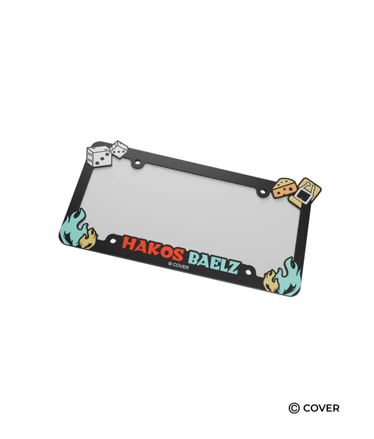 Hakos Baelz License Plate Frame