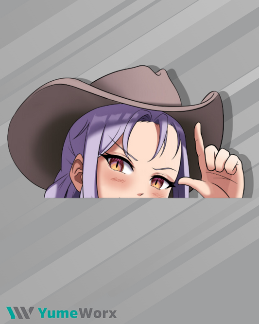 Sheriff FeFe Peek Sticker